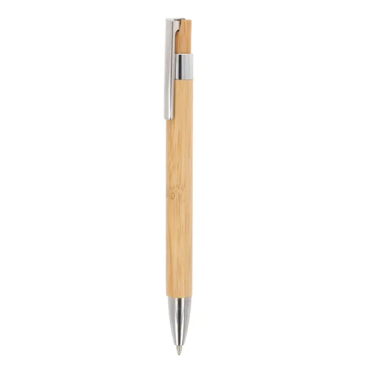 Ball pen Alberto Bamboo - LT87257 (gadzety reklamowe)